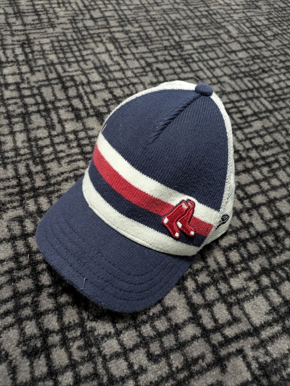 Vintage MLB Boston Red Sox Knit New Era Cap